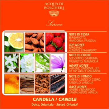 Preview: Acqua di Bolgheri – Scirocco Scented Candle 200 g