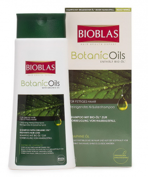 Bioblas BotanicOils Daphne Öl Shampoo für fettiges Haar