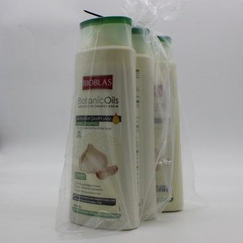 Preview: Bioblas BotanicOils Knoblauch Shampoo 3 x 500 ml - ohne Karton