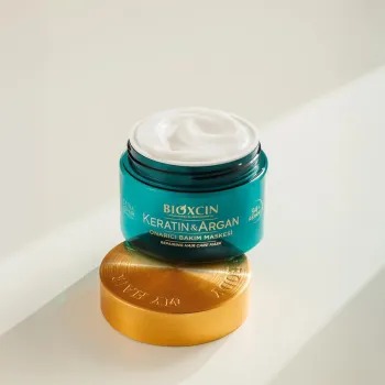 Preview: Bioxcin Keratin & Argan Repairung Hair Care Mask 225 ml
