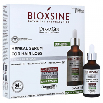 Bioxsine DermaGen Serum for Hair Loss 3 x 50 ml