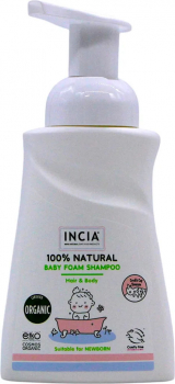 Incia Baby Foam Shampoo Hair & Body 100% natural - 200 ml