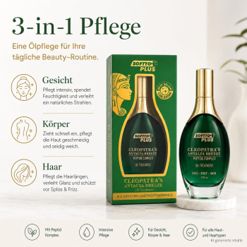 Preview: Softto Plus Cleopatra’s Antalya Breeze Oil hair, body, face - 120 ml