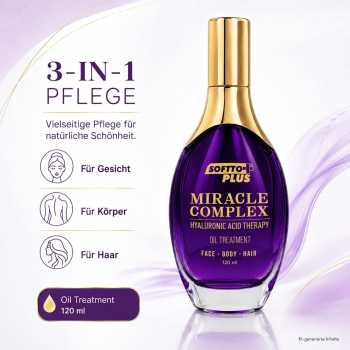 Preview: Softto Plus Miracle Complex Oil hair, body, face - 120 ml