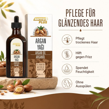 Preview: Softto Plus Argan Hair Care Oil, 100 ml