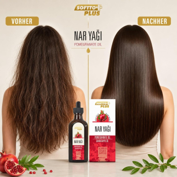 Preview: Softto Plus Pomegranate Hair Care Oil, 100 ml