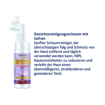 Preview: Softto Plus Gesichtsreinigungsschaum mit Safran - 150ml