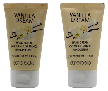 Vanilla Dream Hand Care Set – Hand Scrub & Hand Cream