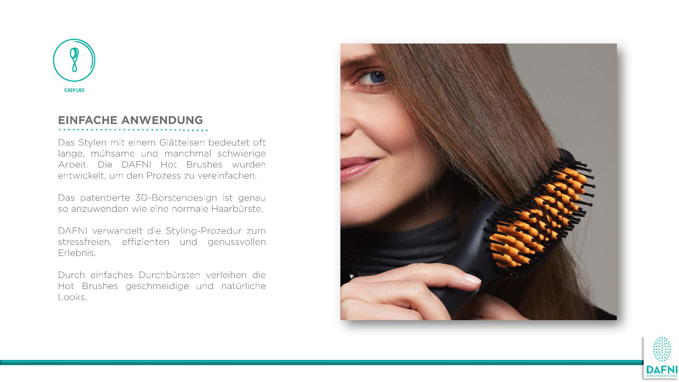 DAFNI Power - Hair Straightening Brush