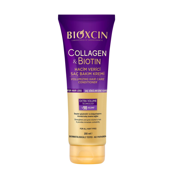 Bioxcin Collagen & Biotin Volumizing Hair Care Conditioner 250 ml