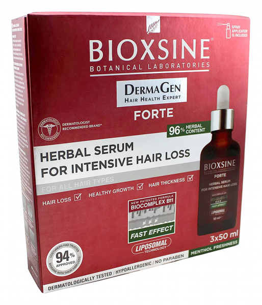 Bioxsine Dermagen Forte Serum 3 x 50 ml