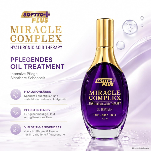 Softto Plus Miracle Complex Oil hair, body, face - 120 ml