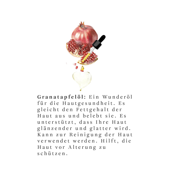 Softto Plus Granatapfel-Hautpflegeöl für Gesicht und Körper, 100 ml