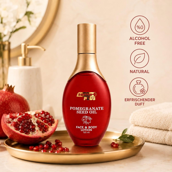 Softto Plus Pomegranate Seed Oil Face & Body Lotion 120 ml