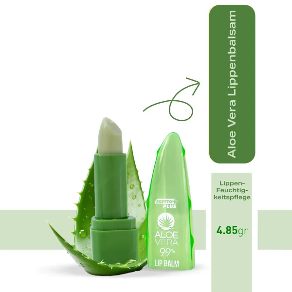 Softto Plus Aloe Vera Lip Balm