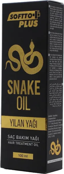 Softto Plus Snake Oil Hair Treatment Oil