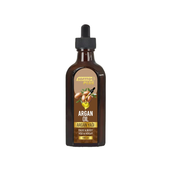 Softto Plus Argan Skin Care Oil for Face and Body, 100 ml