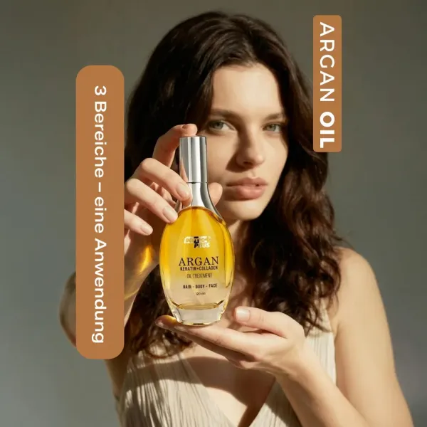 Softto Plus Argan Oil Keratin + Collagen hair, body, face - 120 ml