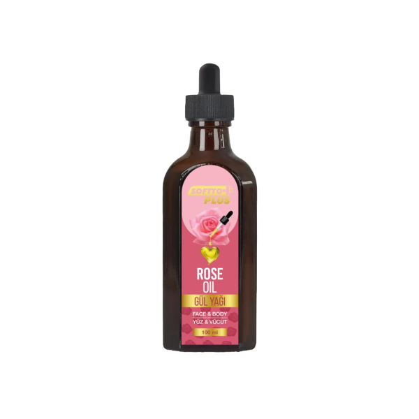 Softto Plus Rose Skin Care Oil for Face and Body, 100 ml