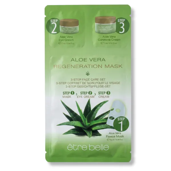 Aloe Vera Regeneration Mask 3-Step-Facecare - 1 piece