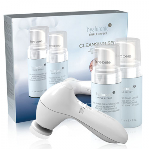 hyaluronic³ cleansing set